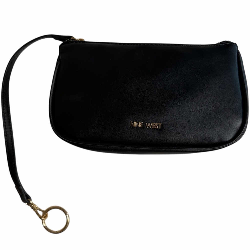 Nine West Black Attachable Purse Bag NWOT